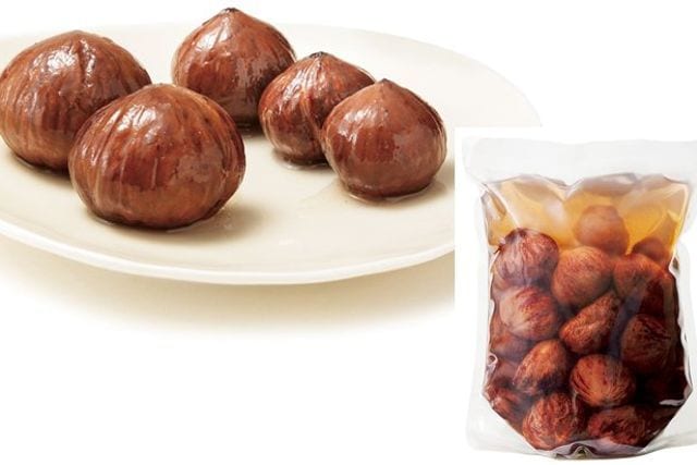 粗剥き栗甘露煮